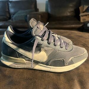 Nike Gray and Cream Athletic Shoes